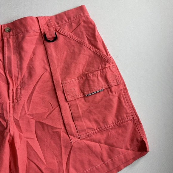 Columbia‎ PFG Shorts Cargo Fishing Short Pink Mens Size 2XL/7L Stretch Waist - Picture 4 of 5
